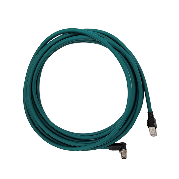 CCB-84901-2002-10 / Connecteur coudé COGNEX Cable Ethernet M12-X-Coded (10m)