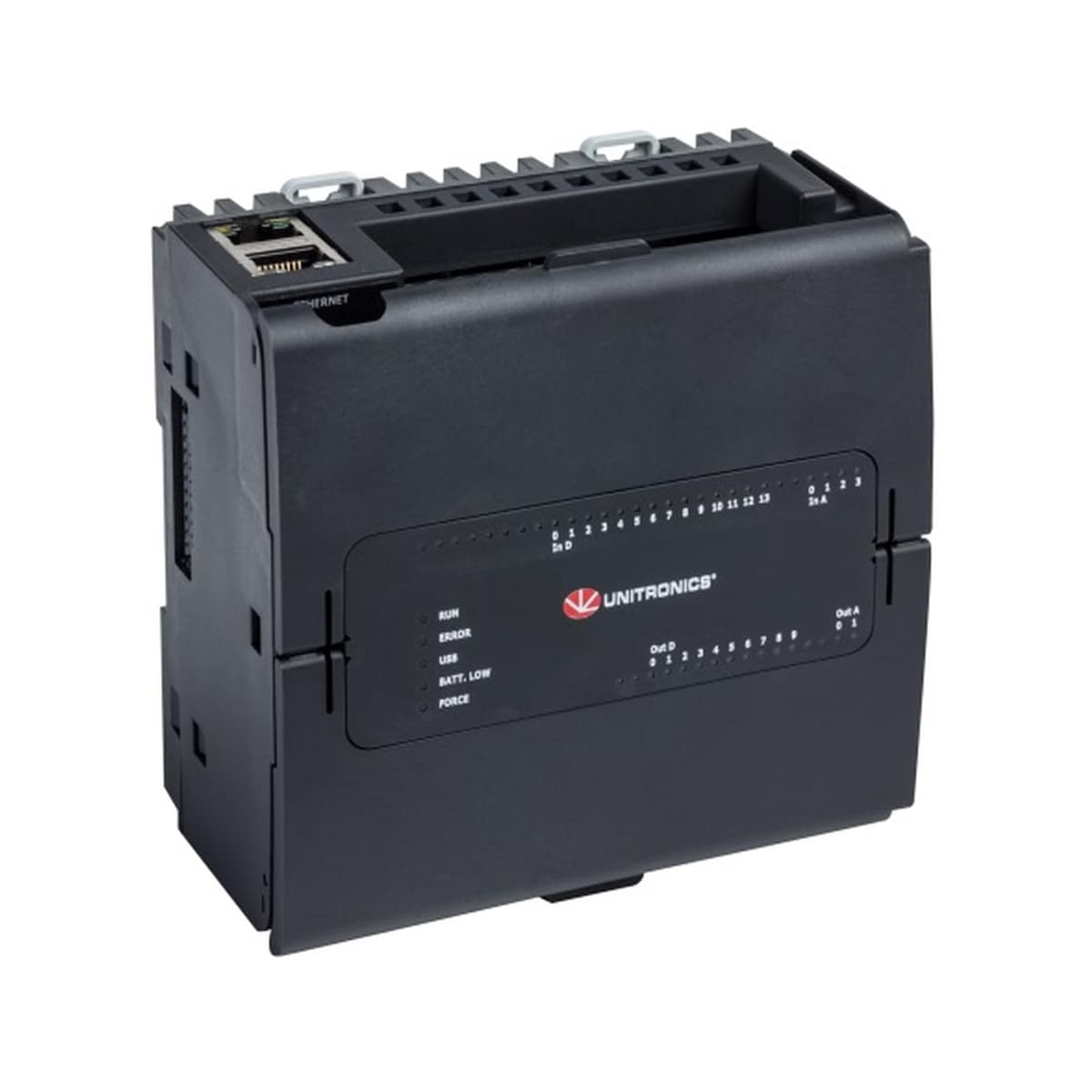 USC-B10-TR22 PLC,Unistream,10DI,2AI,2TO,8RO