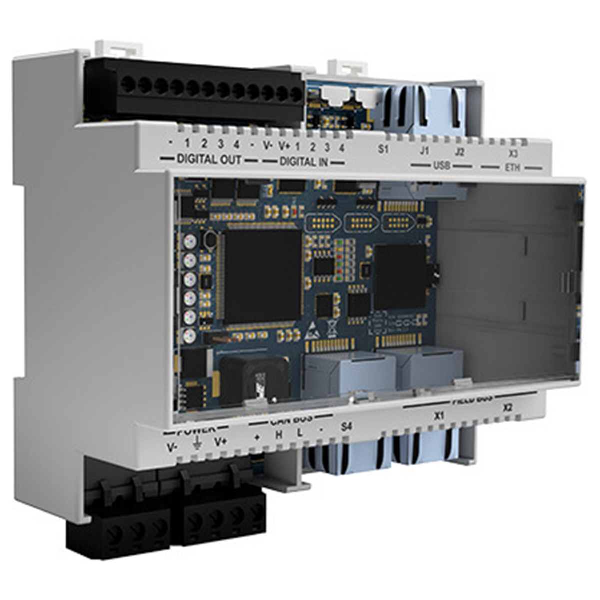 C201A-PNS CU 200,PROFIsafe, Eth.+ I/O Inxpect C201A-PNS, PROFIsafe, Eth.+ I/O