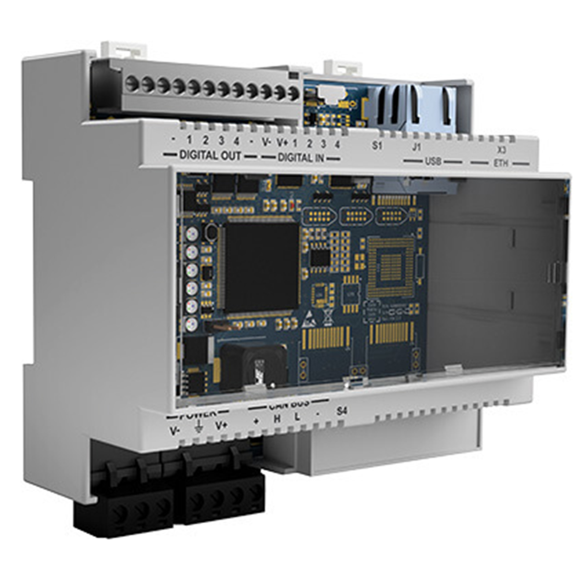 C202A Control Unit 200, Ethernet + I/O Inxpect C202A, Ethernet + I/O