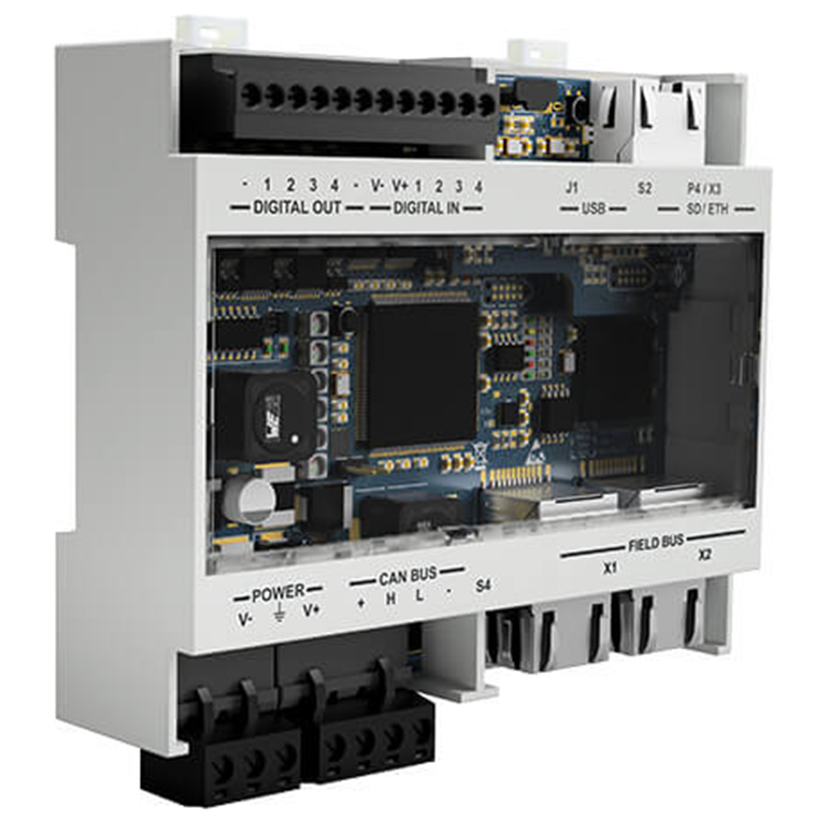 C201B-P CU 200,PROFIsafe, Eth.+ I/O,SD Inxpect C201B-P,PROFIsafe,Eth.+ I/O,SD