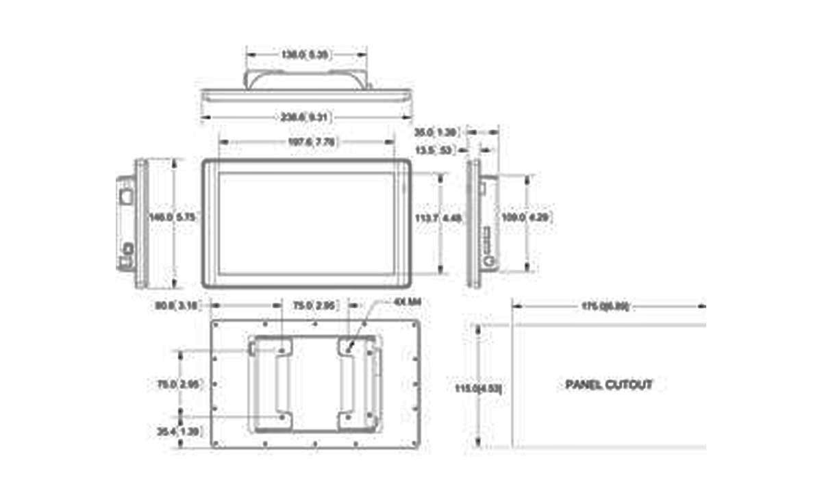 VV900-00 COGNEX VisionView 900 Panel