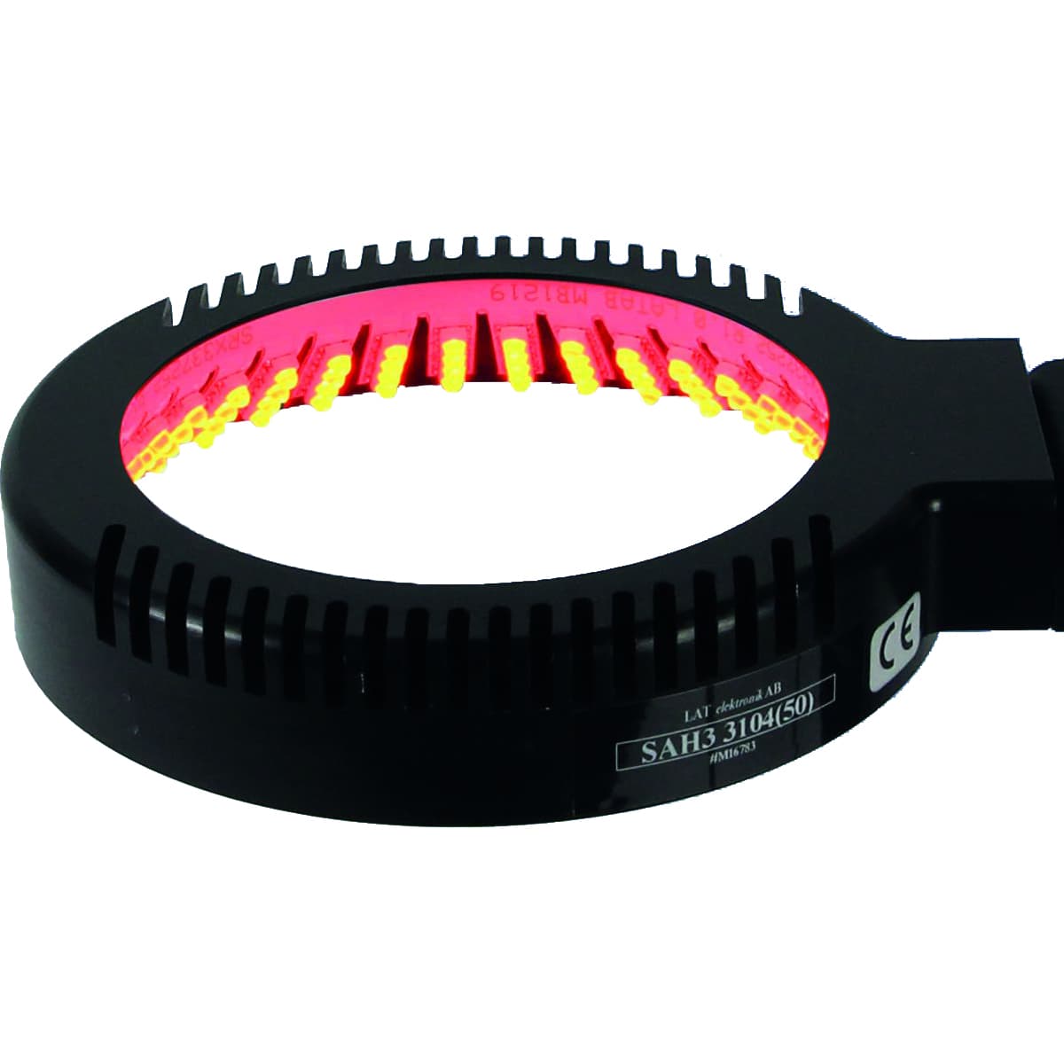 SAH3 3104(50) LATAB LED Ring light 50°,104mm,rouge